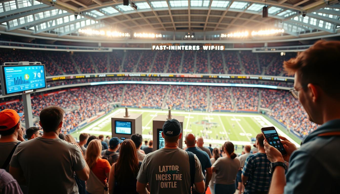 in-stadium data experiences