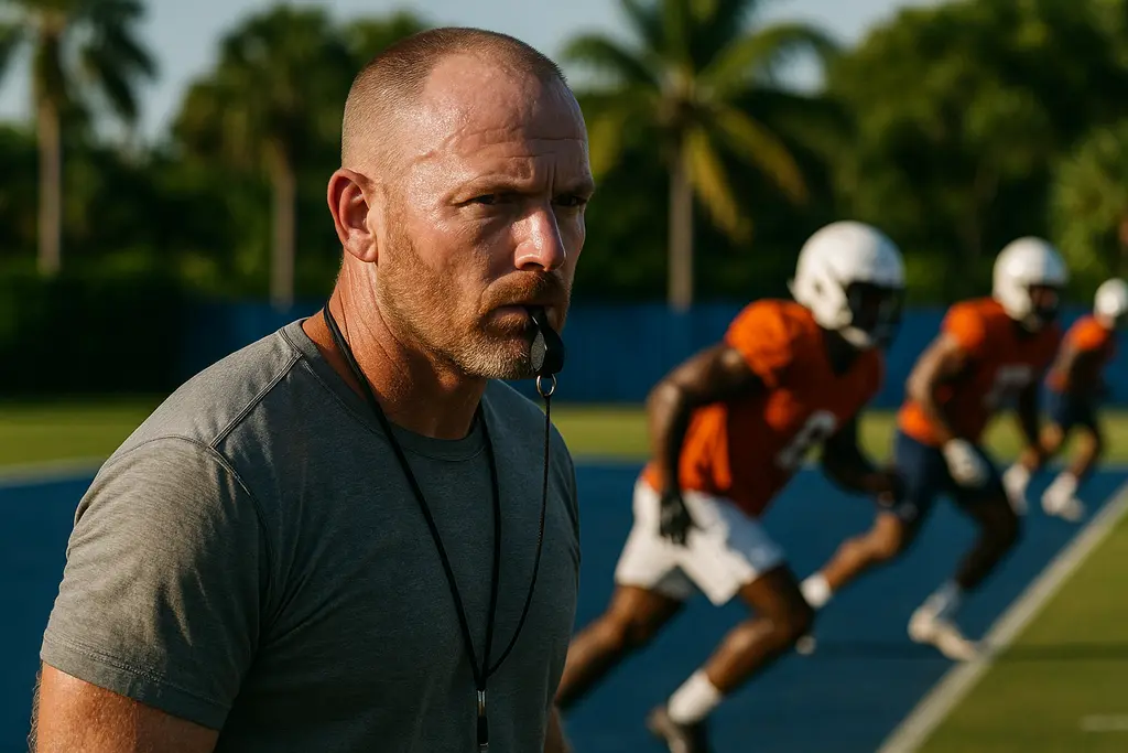 Rusty Whitt Gators offseason workout scene with players training in Gainesville