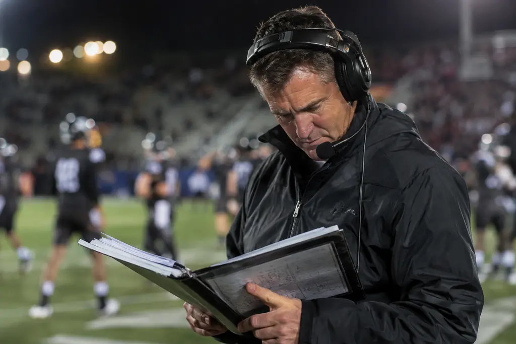 Gators Offensive Adjustments shown through a Florida quarterback directing the offense
